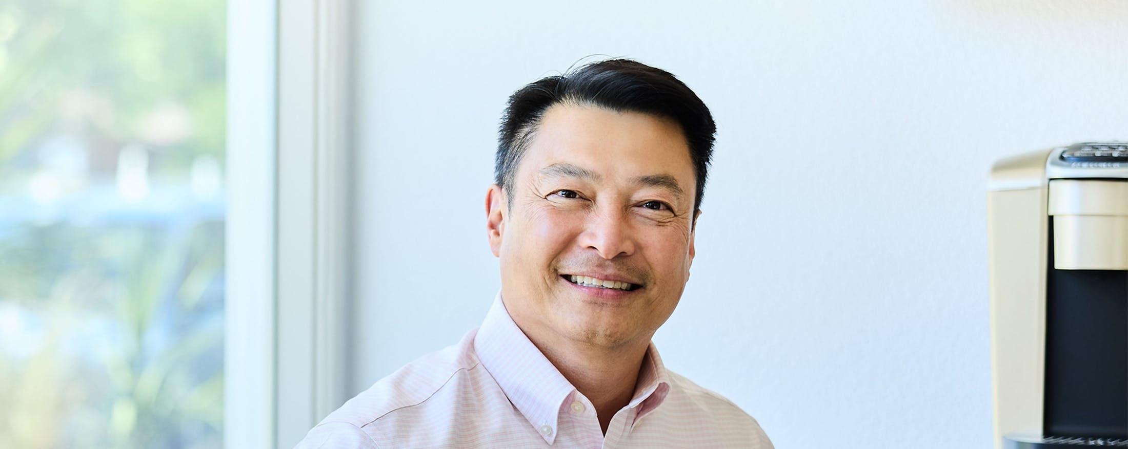 Man smiling